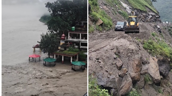 उत्तराखंड में कुदरत का कहर: रुद्रप्रयाग में नदियां उफान पर, गंगोत्री-यमुनोत्री हाईवे ठप्प